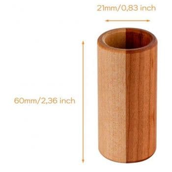 Ortega ows-l slide de madera grande