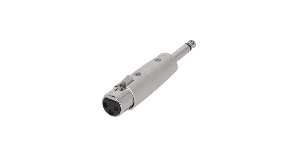 Adam Hall 4 STAR A XF3 JM2 - Adaptador XLR Hembra a Jack de 6,3 mm TS 4 STAR A XF3 JM2