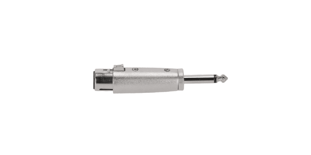 Adam Hall 4 STAR A XF3 JM2 - Adaptador XLR Hembra a Jack de 6,3 mm TS 4 STAR A XF3 JM2