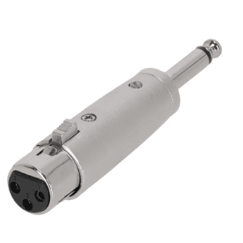 Adam Hall 4 STAR A XF3 JM2 - Adaptador XLR Hembra a Jack de 6,3 mm TS 4 STAR A XF3 JM2