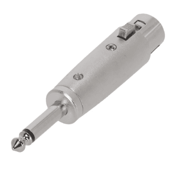 Adam Hall 4 STAR A XF3 JM2 - Adaptador XLR Hembra a Jack de 6,3 mm TS 4 STAR A XF3 JM2