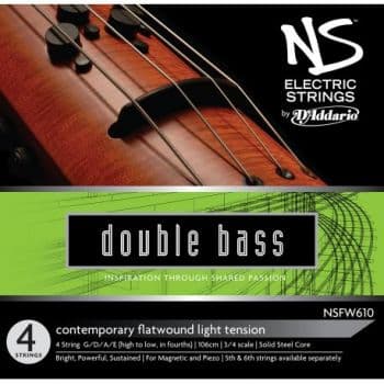 D´addario NSFW610 Juego de 4 cuerdas para contrabajo eléctrico NSFW610 Electric Contemporary