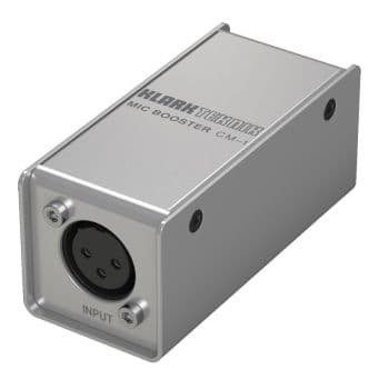 Klark teknik mic booster cm-1 preamplificador para micrófono dinámico