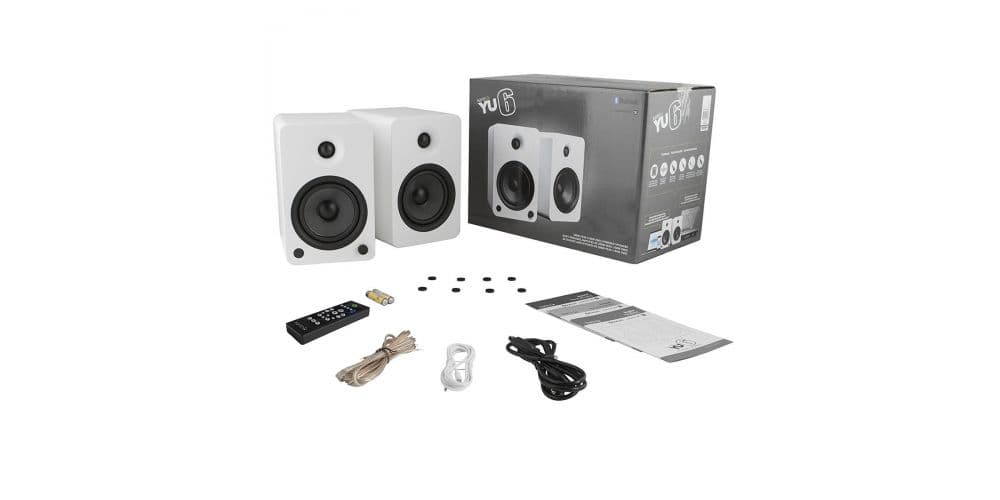 Kanto YU6 MATTE WHITE Altavoz Amplificado con Bluetooth ( REACONDICIONADO ) YU6MW