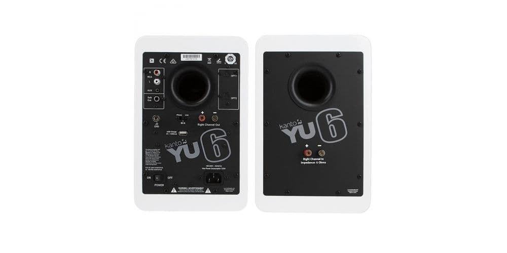 Kanto YU6 MATTE WHITE Altavoz Amplificado con Bluetooth ( REACONDICIONADO ) YU6MW