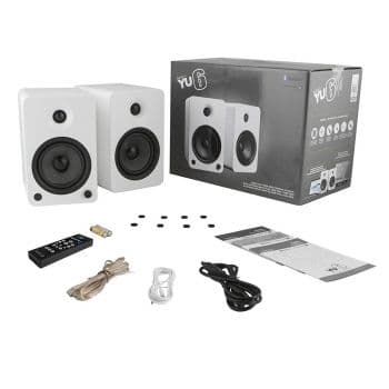 Kanto YU6 MATTE WHITE Altavoz Amplificado con Bluetooth ( REACONDICIONADO ) YU6MW