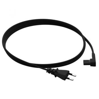 Sonos one play black cable alimentación acodado