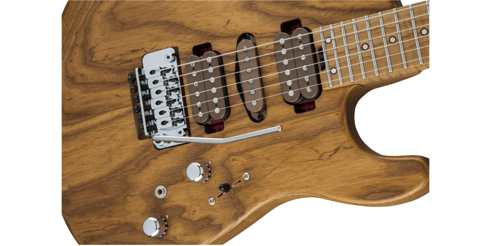 Charvel Guthrie Govan HSH Caramelized Ash CMN Natural Guitarra Eléctrica + Estuche Govan HSH Cooked ASH CMN Nat