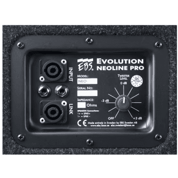 EBS Pantalla Bajo Neo 2X12" Tweeter 4Ω-600W MEBNEO-212