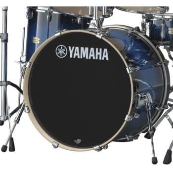 Yamaha sbb2217 stage custom deep blue sunburst bombo batería