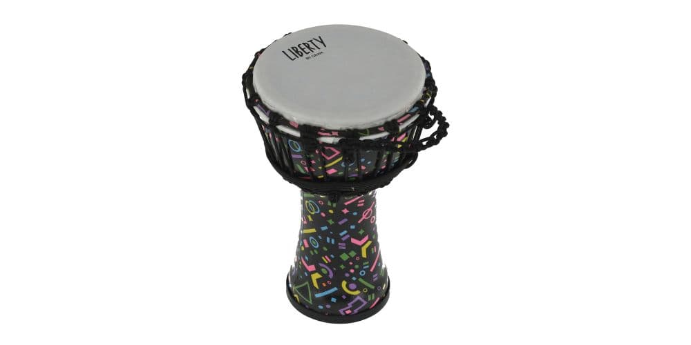 GEWA Liberty Series Rope Tuned 8" Crazy Neon Djembé 8" Crazy Neon