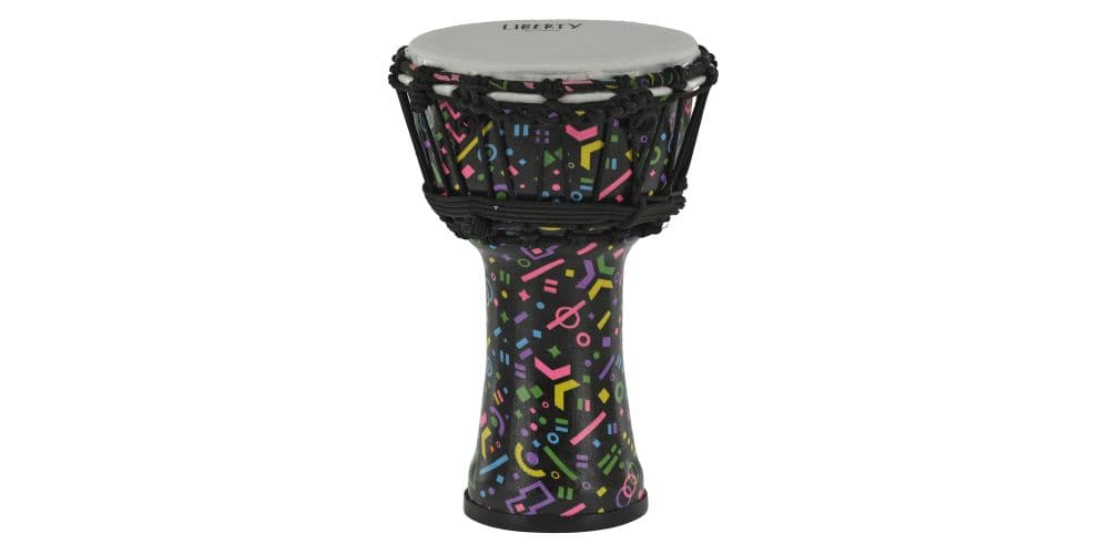 GEWA Liberty Series Rope Tuned 8" Crazy Neon Djembé 8" Crazy Neon