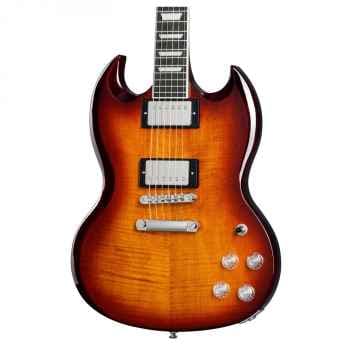 Epiphone sg modern figured mojave burst guitarra eléctrica funda incluída