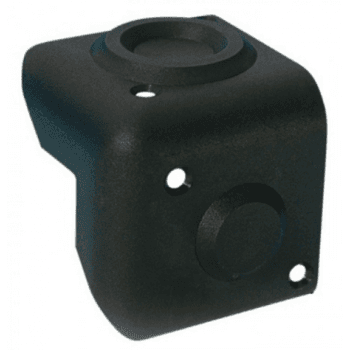 Adam hall hardware 4018 - cantonera apilable de plástico negro