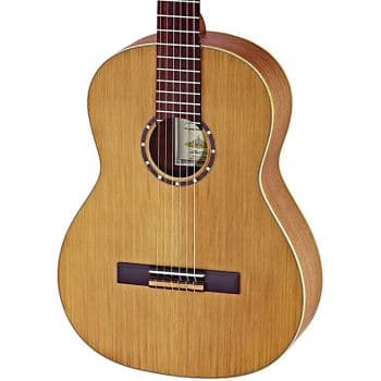 Ortega r122l guitarra clásica para zurdo family 4/4 natural