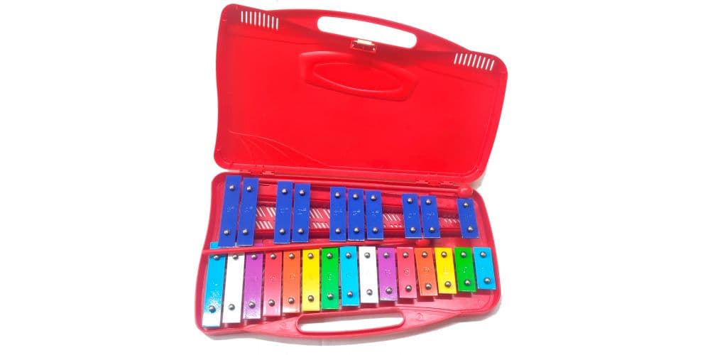 Alysée MT25-CR-RD. Metalófono Rojo MT25 CR-RD