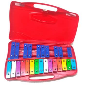 Alysée MT25-CR-RD. Metalófono Rojo MT25 CR-RD