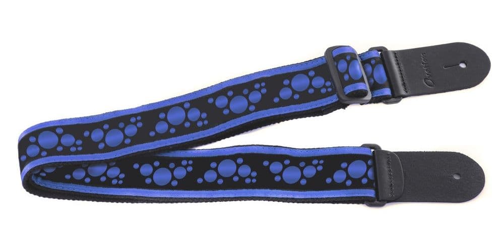 Ovation Signature Nylon Bright Blue Multi-Soundhole Correa para Guitarra Signature Nylon Bright Blue Multi-Soundhole