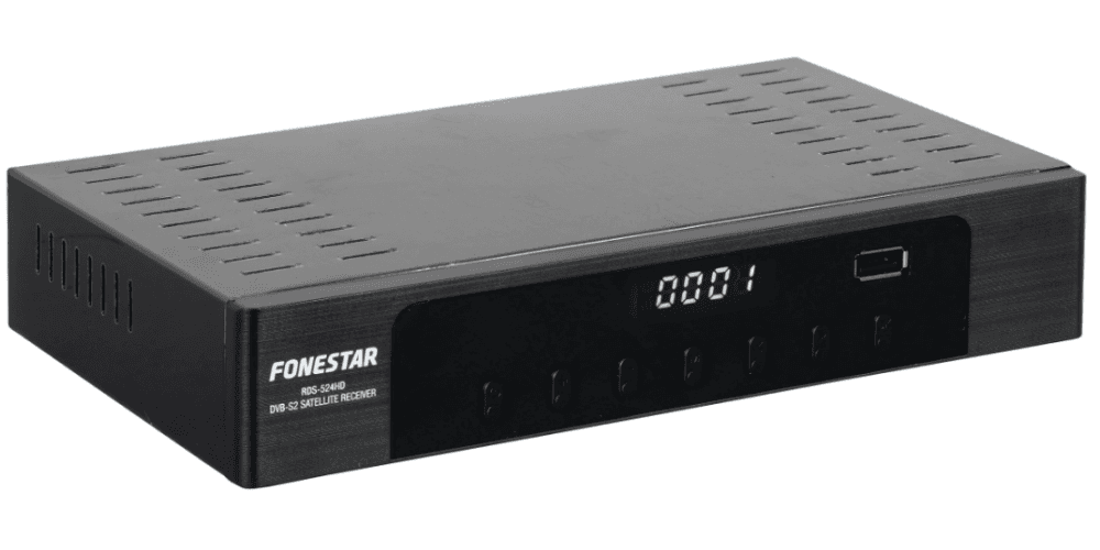 Fonestar RDS-524HD Receptor satélite HD DVB-S2 H.265 HEVC RDS-524HD