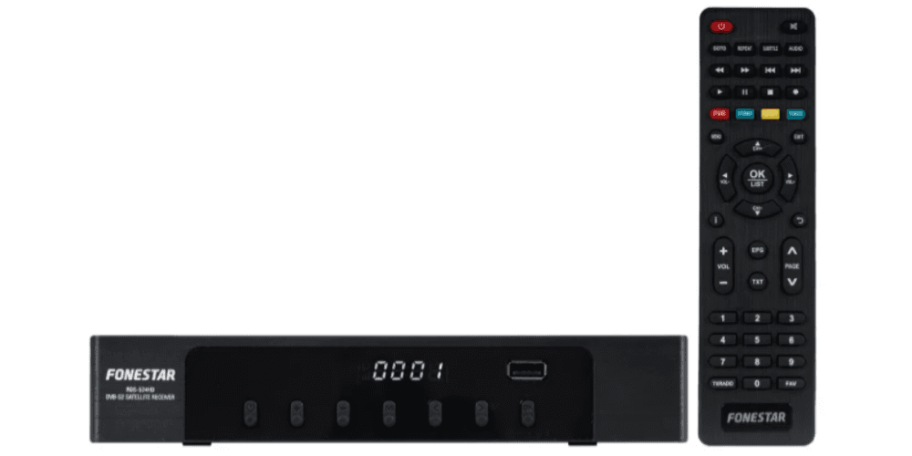 Fonestar RDS-524HD Receptor satélite HD DVB-S2 H.265 HEVC RDS-524HD