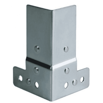 Adam hall hardware 40405 - escuadra 50 x 80 con paso perfil