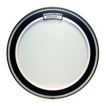 Aquarian Drumheads SKII22 SUPERKICK II 22 Pulgadas Parche Bombo SKII22 SUPERKICK II 22 Pulgadas