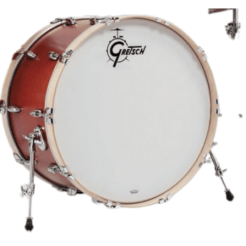Gretsch Drums GBSL1426KKCSTSWO Bombo USA Brooklyn 26x14" Satin Burnt Orange Bombo USA Brooklyn 26x14 Pulgadas Satin Burnt Oran
