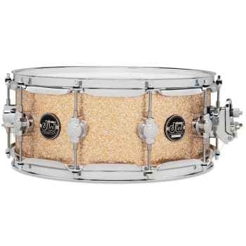Drum workshop drpf5514ssbr perf snare 5.5x14 bermuda sparkle