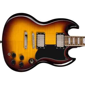 Epiphone sg tribute plus vintage sunburst guitarra eléctrica