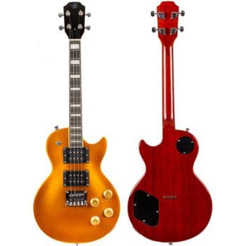 Flight Ukelele Tenor Rock Series Centurion Vintage Gold Electric Rock Series Centurion Vintage Gold
