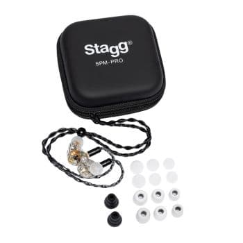 Stagg SPM-PRO TR Auriculares In Ear profesional para escenario transparentes SPM-PRO TR