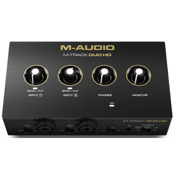 M-AUDIO M-Track Duo HD Interface USB M-Track Duo HD