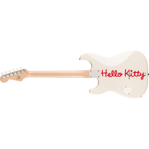 Squier by Fender Hello Kitty White Stratocaster Hello Kitty White Stratocaster