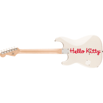 Squier by Fender Hello Kitty White Stratocaster Hello Kitty White Stratocaster