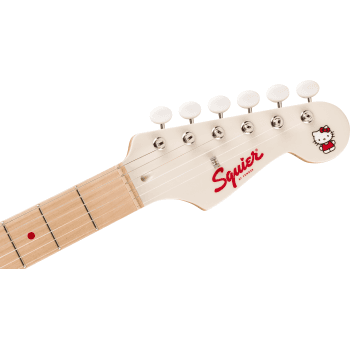 Squier by Fender Hello Kitty White Stratocaster Hello Kitty White Stratocaster
