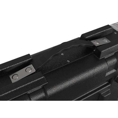 Audibax FA51 2U Rack Flightcase Negro FA51-2U Rack Case