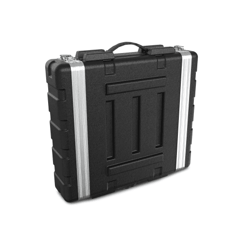 Audibax FA51 2U Rack Flightcase Negro FA51-2U Rack Case