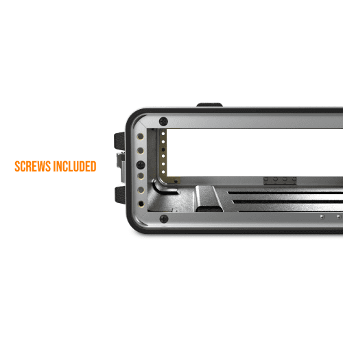 Audibax FA51 2U Rack Flightcase Negro FA51-2U Rack Case