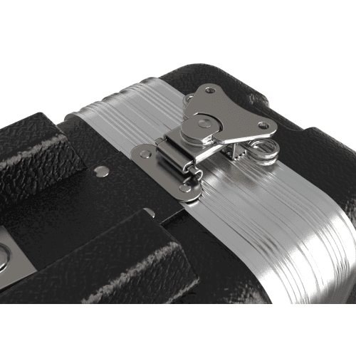 Audibax FA51 2U Rack Flightcase Negro FA51-2U Rack Case