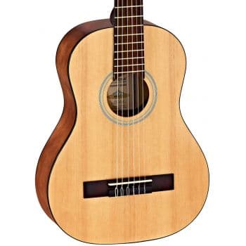 Ortega rst5-1/2 guitarra clásica para estudio 1/2 natural