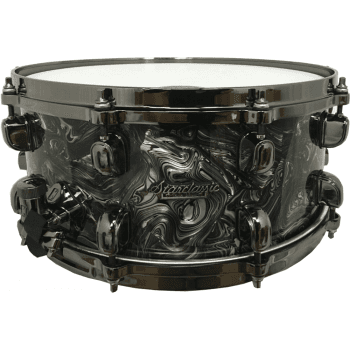 Tama starclassic maple charcoal swirl caja 14x6´5 mrs1465bn-ccl