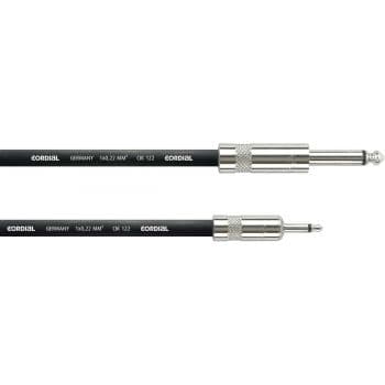 Cordial cpi 3 pz cable jack mono a minijack mono 3 metros