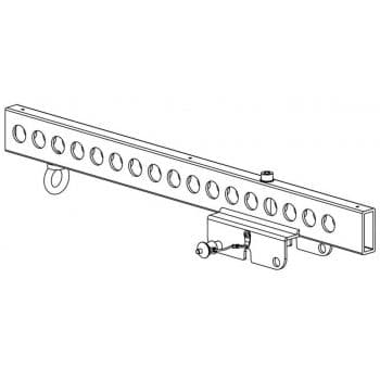 Axiom kptax12cwh soporte para line array blanco