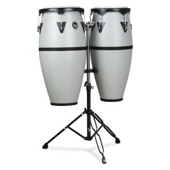 Latin percussion lp646d-sg congas discovery slate grey