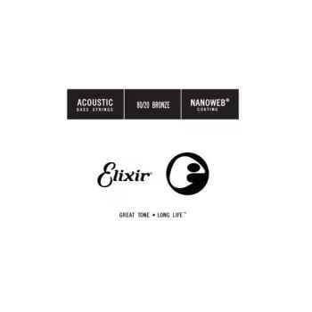 Elixir C.INDIVIDUAL BAJO ACÚSTICO NANOWEB 80/20 BRONZE - 045 C.INDIVIDUAL BAJO ACÚSTICO NANOWEB 80/20 BRONZE -