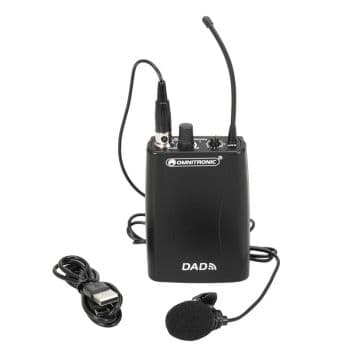 Omnitronic DAD Micrófono de solapa Omnitronic DAD