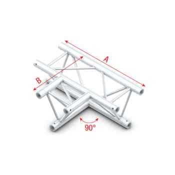 Showtec 90 3-way horizontal cruce triangular 3 direcciones pt30017