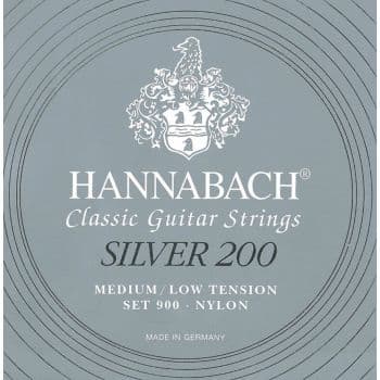 Hannabach 9007mlt medium/low tension cuerdas para guitarra clásica
