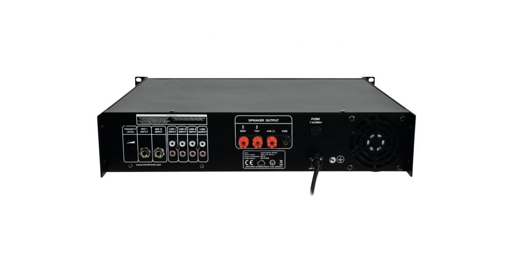 Omnitronic MP-60 Amplificador de mezcla mono PA 60w MP-60