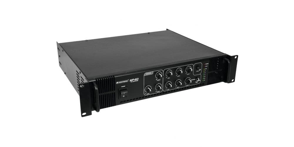 Omnitronic MP-60 Amplificador de mezcla mono PA 60w MP-60